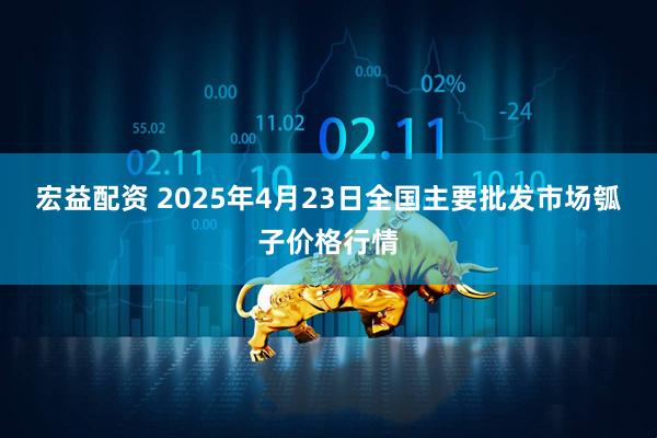 宏益配资 2025年4月23日全国主要批发市场瓠子价格行情